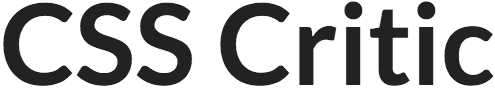 CSS Critic Logo